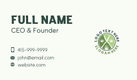 Garden Shears Landscaping Business Card Design