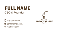 Tall Business Card example 4