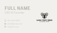 Natural Reserve Business Card example 1