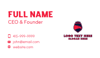 Badge Business Card example 1