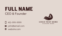 Female Business Card example 1