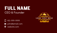 Elegant Restaurant Eatery Business Card