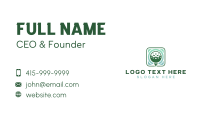 Golfing Sports Ball Business Card Design