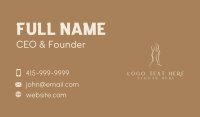 Lust Business Card example 1