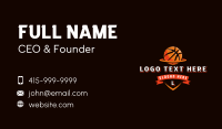 Basketball Sport Tournament Business Card