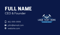 Real Estate Carpentry Business Card