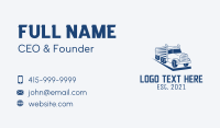 Cargo Truck Distrubition Business Card Design