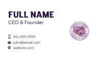 Flower Garden Bloom Business Card Design