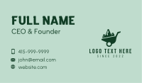 Construction Worker Business Card example 4