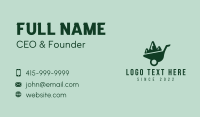 Construction Wheelbarrow  Business Card