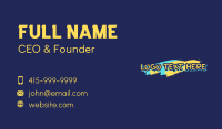 Dj Business Card example 1