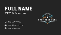 Fire Ice Shield Business Card