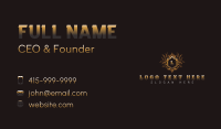 Cosmetics Business Card example 3