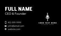 Sword Skull Weapon Business Card