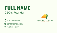 Mango Fruit Juice Business Card