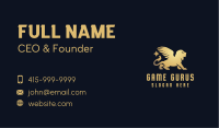 Golden Lion Premium Business Business Card Design