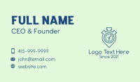 Training Business Card example 3