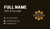 Premium Philippines Sun  Business Card