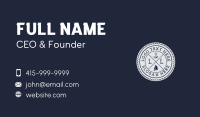 Modern Marine Sailboat  Business Card Design