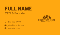 Delivery Freight Truck Business Card