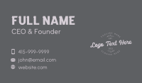 Chic Business Card example 3