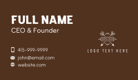 Ancient-tribe Business Card example 1