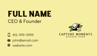 Coconut Tropical Flower Business Card