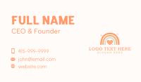 Babywear Business Card example 3