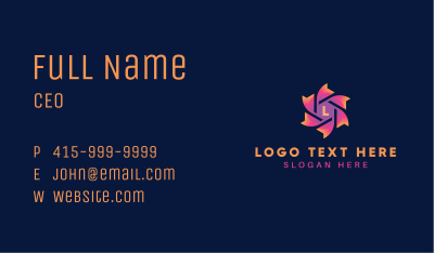Generic Creative Startup  Business Card