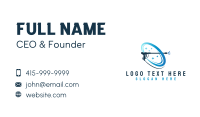 Power Wash Cleaner Business Card Design