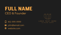 Castle Turret Security  Business Card Design