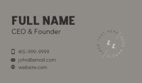 Simple Business Card example 3