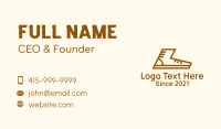 Foot-locker Business Card example 2