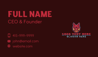 Gaming Wild Boar Business Card