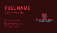 Gaming Wild Boar Business Card Image Preview