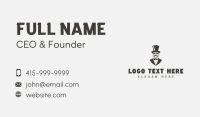 Sunglasses Gentleman Apparel Business Card