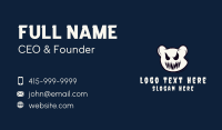 Terrified Business Card example 4