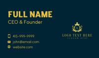 Shield Of Arms Business Card example 3