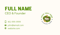 Filipino Banana Leaf Cuisine Business Card