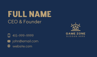 Corporate Finance Crown Business Card