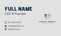 Generic Agency Letter V Business Card Image Preview