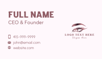 Aesthetic Eye Makeup Business Card