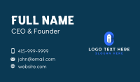 Corporate Agency Letter CA  Business Card Design