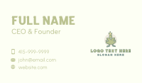 Crown Cannabis Marijuana  Business Card