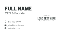 Professional Corporate Brand Business Card