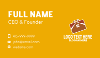 Brown Home Briefcase Business Card