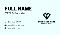 Pixelized Business Card example 3