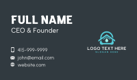 Water Droplet Plumbing Business Card Design