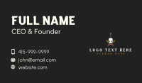 Guitar Skull Rock Band Business Card Design