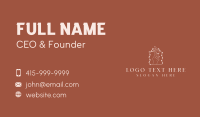 Nails Hands Salon Business Card